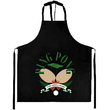 Discover PING PONG THE NERDS GAME TABLE TENNIS PADDLES Aprons
