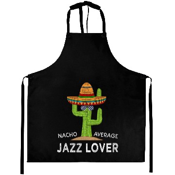 Discover Fun Hilarious Meme Saying Funny Jazz Aprons