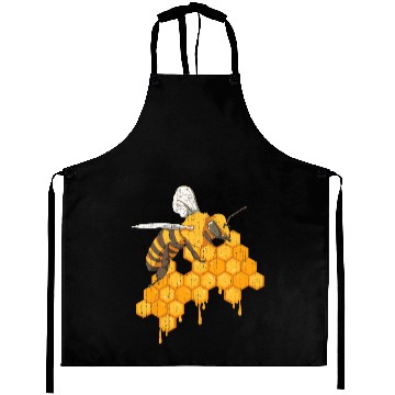 Discover Bee Beekeeping Apiarist Beekeeping Honeycomb Bee Hive Apiculture Beekeeper Aprons