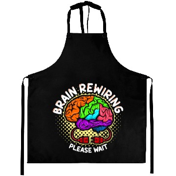 Discover Autistic Brain Surgery Brain Rewiring Neurodiversity Autism Aprons