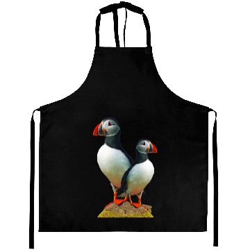 Discover LetterTrunk Puffin Bird Beach Birding Aprons