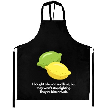 Discover Lemon and lime wont stop fighting Aprons
