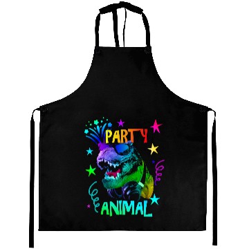 Discover Dinosaur Dino TRex Party Animal Aprons