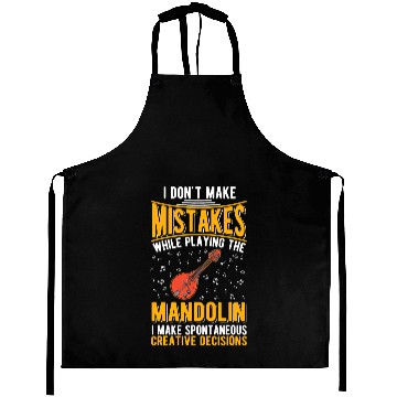 Discover Mandolin Lover Creative Decisions Mandolinist 2 Aprons