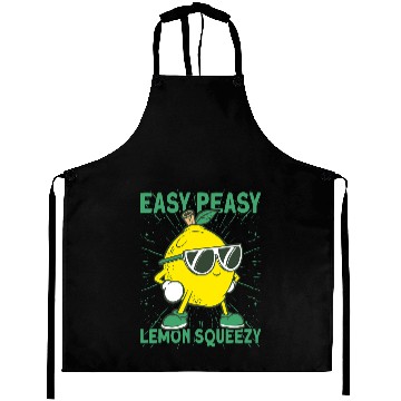 Discover Easy Peasy Lemon Squeezy Lemonade Stand Crew 1 Aprons