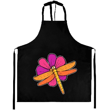 Discover Dragonfly Flower Botanist Aprons
