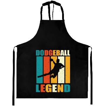 Discover Dodgeball Legend Apparel dodges Ball Player Aprons