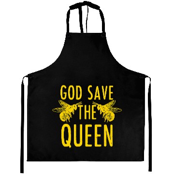 Discover Bee Beekeeping God Save The Queen Bee Beekeeper Beekeeping Gift 27 Beekeeper Aprons