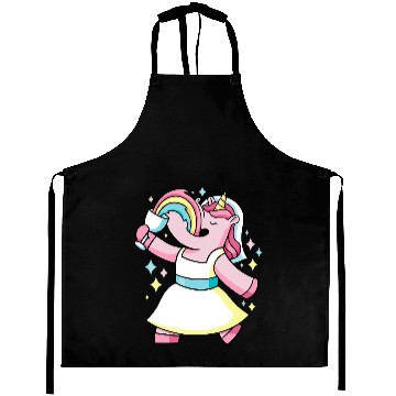 Discover Unicorns Alcohol Drinking Unicorns for Wedding for Bride Aprons