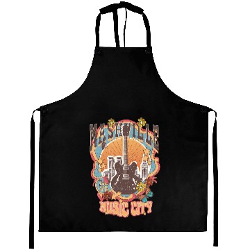 Discover Nashville Music City Aprons