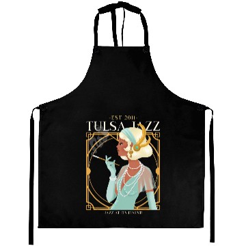 Discover Tulsa Jazz Est 2011 Aprons