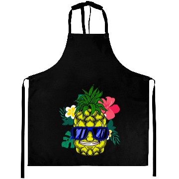 Discover pineapples Aloha Honolulu Tropical Aprons