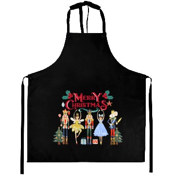 Discover Nutcracker Merry xmass Sugar Plum Fairy Nutcracker Ballet Aprons