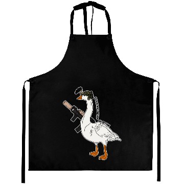 Discover Peace Was Never An Option Silly Goose Meme Funny Aprons