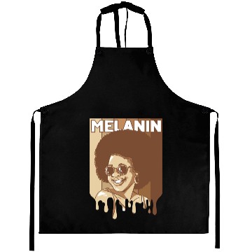 Discover Magic Black Girl Dripping Melanin 5 Aprons