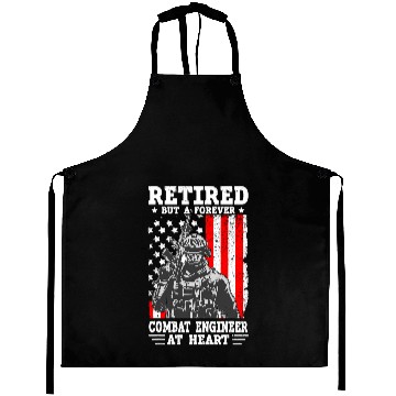 Discover US armys Combat Engineer Quote for a Retired Combat engineer Aprons