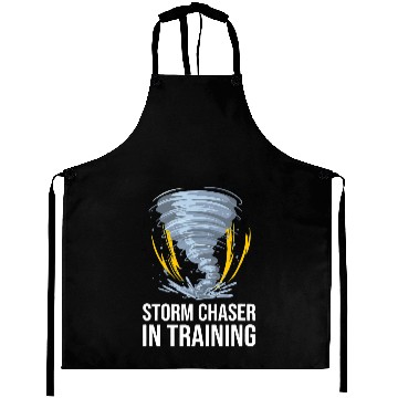Discover Tornado Storm Chaser In Training For Meteorologist Aprons