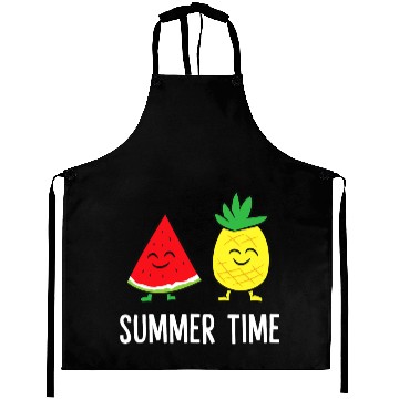 Discover Watermelon pineapples Summer Time Vacation Fruits Watermelon Aprons