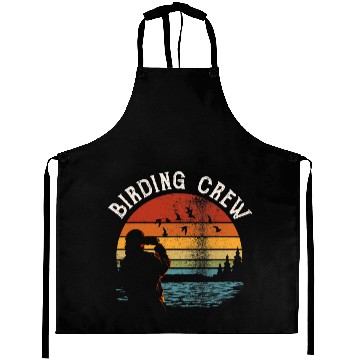 Discover The Birding Crew Birdwatching Gift Aprons