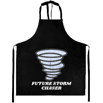 Discover Tornado Chasing Weather Meteorologist Future Storm Chaser Aprons