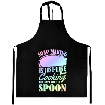 Discover Soap Making Is Just Like Cooking Funny Soap Maker Pun 2 Aprons