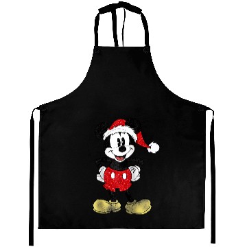 Discover Disney Christmas Mickey Mouse Raglan Baseball Aprons Aprons
