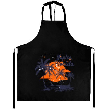 Discover Naples Florida Vacation Souvenir Aprons