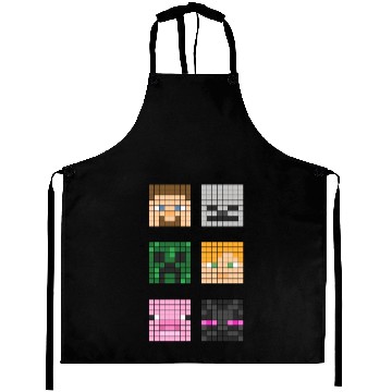 Discover Famous characters - Minecraft - Aprons