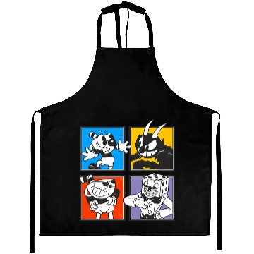 Discover Cuphead Characters - Videogames - Aprons