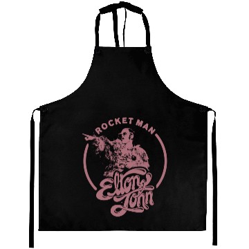 Discover Elton John Rocket Man Aprons