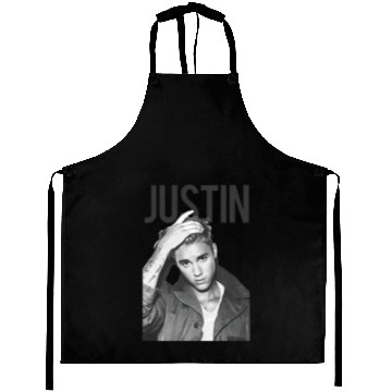Discover Justin Bieber Ladies Aprons: Bold