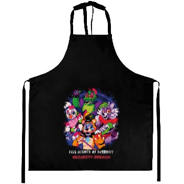 Discover Fnaf Security Breach Classic Zip Aprons