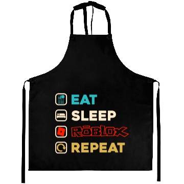 Discover Eat Sleep Roblox Repeat Roblox Gamer - Eat Sleep Roblox Gamer - Aprons