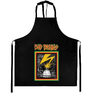 Discover Grey Bad Brains Aprons Aprons