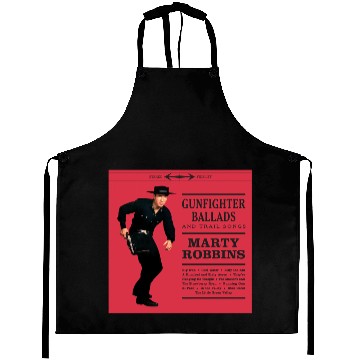 Discover Marty Robbins: Gunfighter Ballads Classic Aprons
