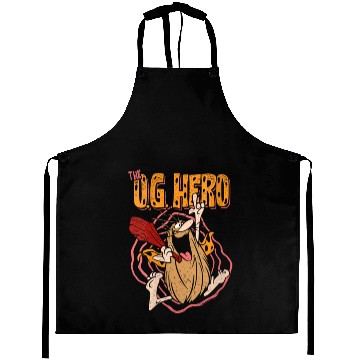 Discover Captain Caveman Og Hero Gift Aprons Aprons