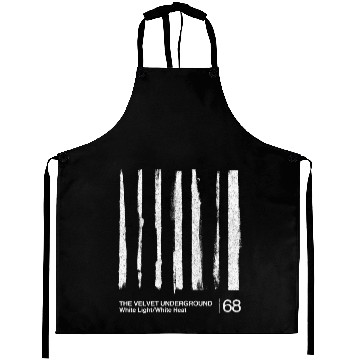 Discover The Velvet Underground / Minimalist Graphic Artwork Design - Aprons