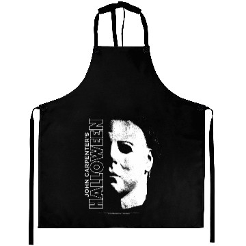 Discover Halloween Michael Myers Large Face Pullover Aprons
