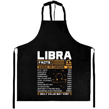 Discover Libra Birthday Facts Baseball Aprons