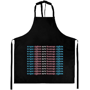Discover Trans Rights Are Human Rights Aprons