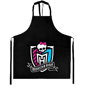 Discover monster high logo Aprons