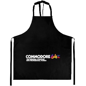 Discover Commodore 64 Computer Logo - Commodor 64 - Aprons