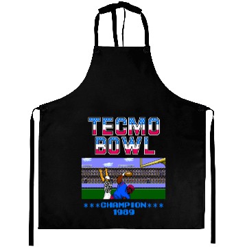 Discover Tecmo Bowl Champion 1989 Aprons