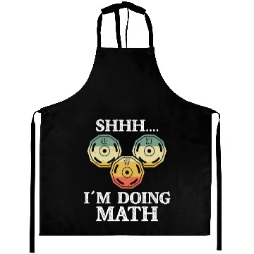 Discover Shhh I'm Doing Math Aprons