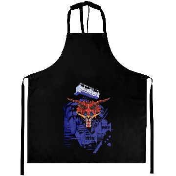 Discover Judas Priest Defenders Blue Aprons