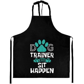 Discover Dog Training Humor Quote Dog Trainer Animal Instructor Aprons