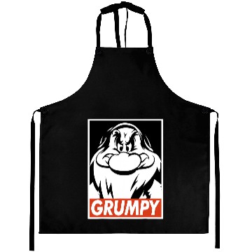 Discover Disney Snow White Grumpy Streetwear Poster Baseball Tees Aprons
