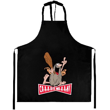 Discover Captain Caveman Aprons