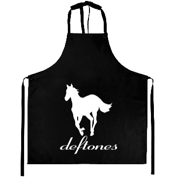 Discover Vintage Deftone White Pony Aprons