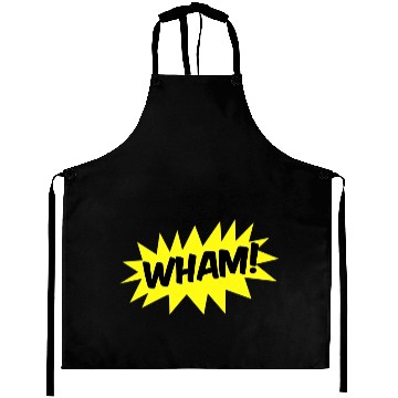 Discover wham! with starburst comic hero Aprons